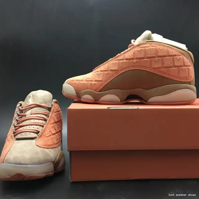 Cheap LUCY AT3102-200 Air Blush CLOT Canteen-Terra Low x Sepia 13 Stone Jordan 0602